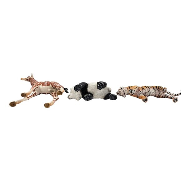 Schleich Giraffe Giant Panda Tiger Wild Life Figures Hand Painted Realistic Toys - Picture 10 of 12